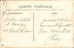 CPA Arcy sur Cure Vue prise du Pont du Chemin de Fer 