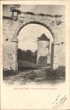 CPA Arcy sur Cure Entree du Chateau de Chastenay 