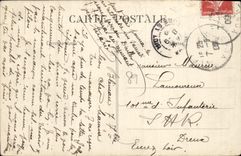 CPA Bleneau Yonne Chateau du Coudray Cote Nord Est 