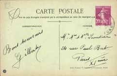 CPA Bleneau Yonne Le Chateau Entree principale 