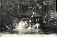 CPA Bleneau Yonne La Cascade du Chateau 