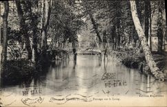 CPA Chateau de Yonne Paysage sur le Loing 