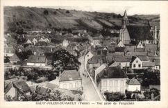 CPA St Julien du Sault Yonne Vue prise de Vaguilain 