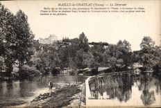 CPA Mailly le Chateau Yonne Le Diversoir 