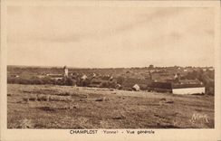 CPA Champlost Yonne Vue generale 