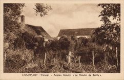 CPA Champlost Yonne Ancien Moulin Le moulin de Bailly 