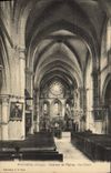 CPA Montreal Yonne Interrieur de I'Eglise 