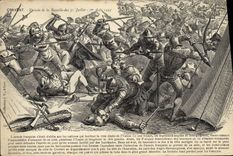 CPA Cravant Episode de la Bataille 