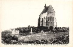 CPA Saint Julien du Sault Yonne La Chapelle de Vauguilain et la Crete de la Montagne 