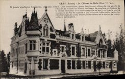 CPA Cezy Yonne Le Chateau de Belle Rive 