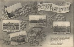 CPA Souvenir de St Florentin 