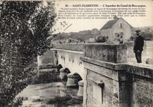 CPA Saint Florentin L'Aqueduc du Canal de Bourgogne 