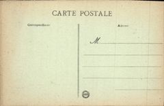 CPA Druyes Yonne Le Chateau restes de la grande salle 