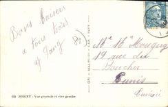 CPA Joigny Vue generale et rive gauche 