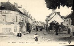 CPA Sens Roud Point Alsace Lorraine 