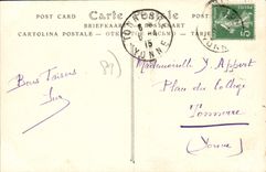 CPA Avallon Cousin le Pont Le Gour Vallon