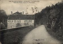 CPA Vallee du Cousin Avallon La Vallee Jolie Hotel des Ruats Route de Pontaubert 