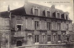 CPA Joigny Le Chateau Ecole des Filles 