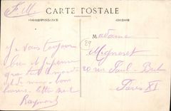 CPA Joigny Le Chateau Ecole des Filles 