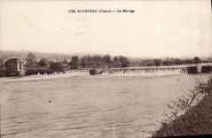 CPA Moneteau Yonne Le Barrage 