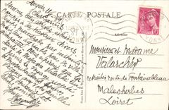 CPA Moneteau Yonne Le Barrage 