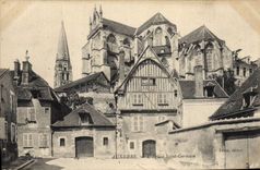 CPA Auxerre L'Eglise Saint Germain 