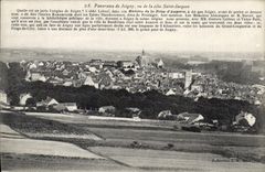 CPA Panorama de Joigny Vu de la cote Saint Jacques 
