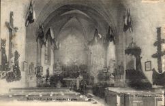 CPA Maligny L'Interieur de I'Eglise 