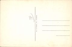 CPA Pontaubert Yonne Interieur de l'Eglise Les statues 