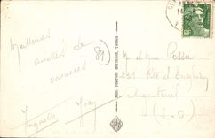 CPA Saint Fargeau Yonne La Digue du Bourdon 