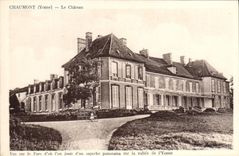 CPA Chaumont Yonne Le Chateau 