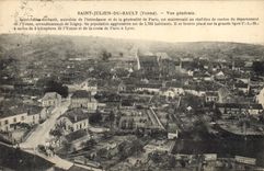 CPA Saint Julien Du Sault Yonne Vue generale 
