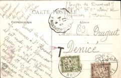 CPA Souvenir de l'Yonne 