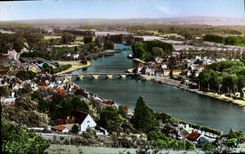 CPA Joigny Yonne Vue panoramique 