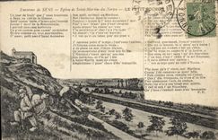 CPA Environs de Sens Eglise de Saint Martin du Tevive 