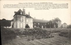 CPA Chateau de Palteau Commune d Armeau Yonne 