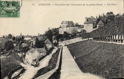 CPA Avallon vue prise des Terreaux de la Petite Porte 