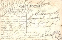 CPA De Villeneuve sur Yonne Je vous envoie ce Souvenir