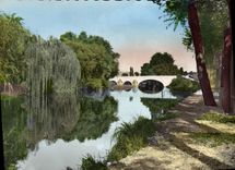 CPSM Villeneuve sur Yonne Yonne La Fausse Riviere 