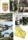 CPSM Villeneuve l'Archeveque Yonne 