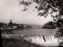 CPSM Joigny sur Yonne Yonne le Barrage d'Epizy 