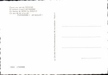 CPSM J'Avais une soif de l'Yonne 