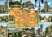 CPSM Les Departements Francais L'Yonne 