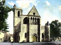 CPSM Mailly le Chateau Yonne L'Eglise 