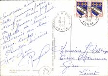 CPSM Mailly le Chateau Yonne L'Eglise 