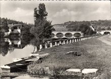CPSM Mailly Le Chateau Yonne Les Bords Les Bords de l'Yonne 