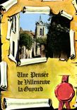 CPSM Une Pensee de Villeneuve la Guyard Yonne L'Eglise 