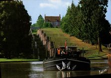 CPSM Les Merveilles de l'Yonne Rogny les Sept Ecluses Yonne 