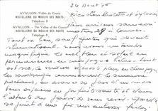 CPSM Avallon Vallee du Cousin Hostellerie du Moulin des Ruats