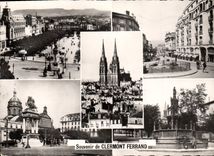 CPSM Souvenir de Clermont Ferrand 